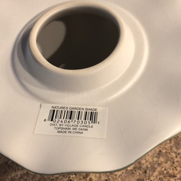 Village Candle Natures Garden Shade and Jar Tray (Candle Not Included) - Picture 10 of 16